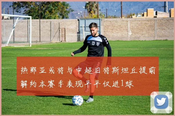 热那亚或将与中超旧将斯坦丘提前解约本赛季表现平平仅进1球